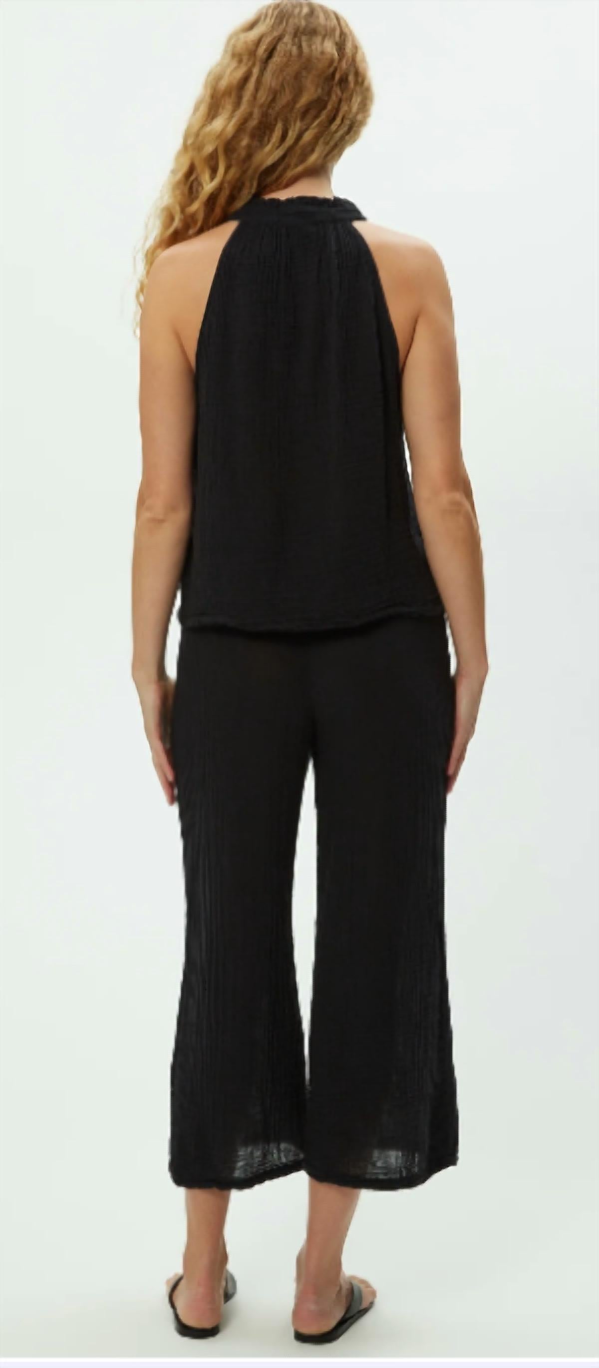 Michael Stars - Medina Smocked Waist Crop Pant