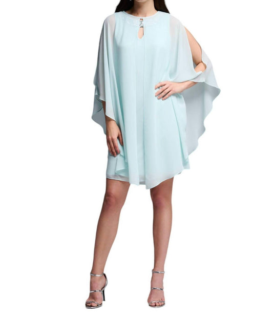 Joseph Ribkoff - MINI SHIFT DRESS WITH JEWELS