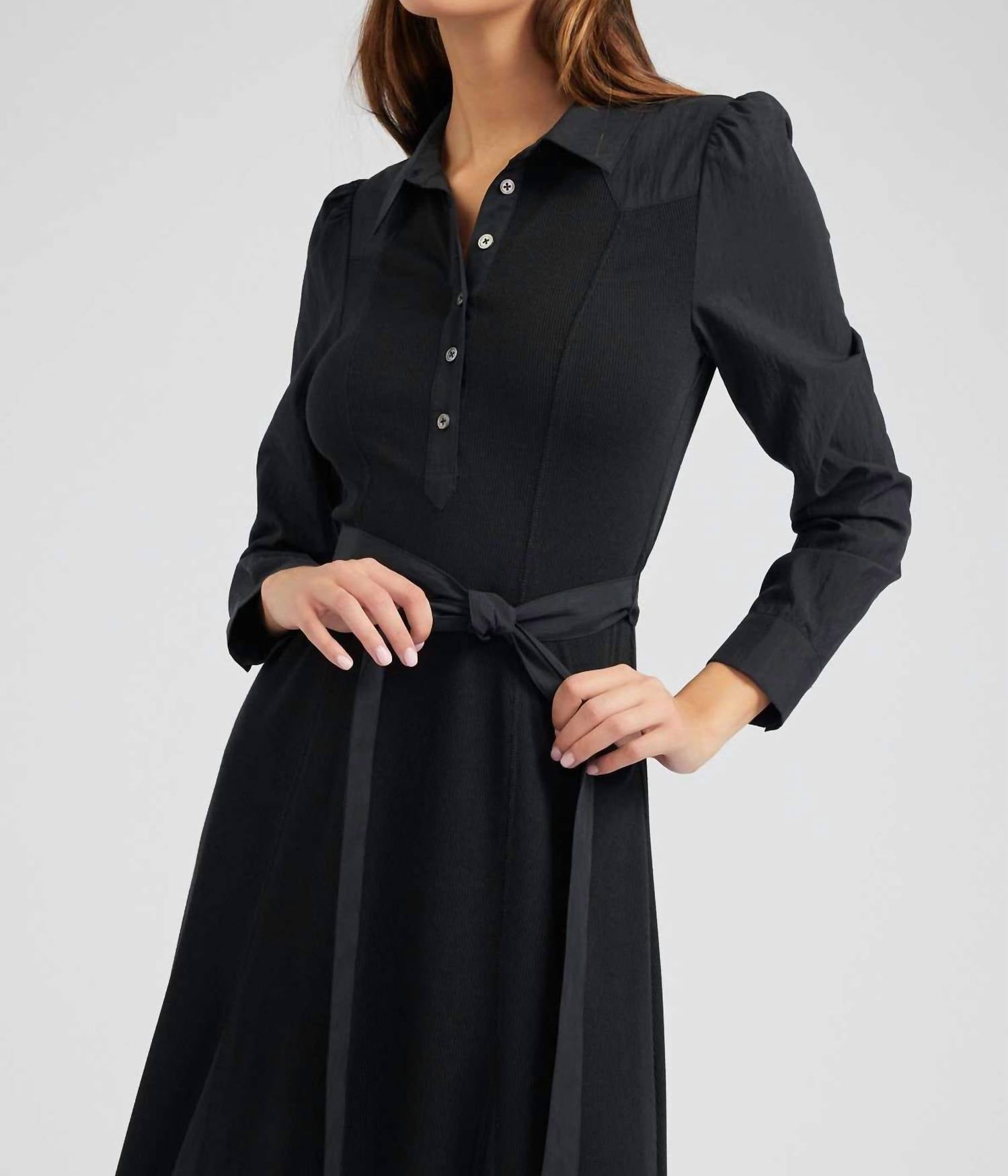 Current Air - Collared Midi Dress