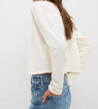 Askk Ny - Crop Long Sleeve Tee