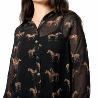 Tasha Polizzi - Brooks Mustang Blouse