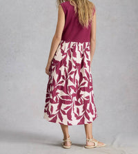 White Stuff - Shay Jersey Mix Dress