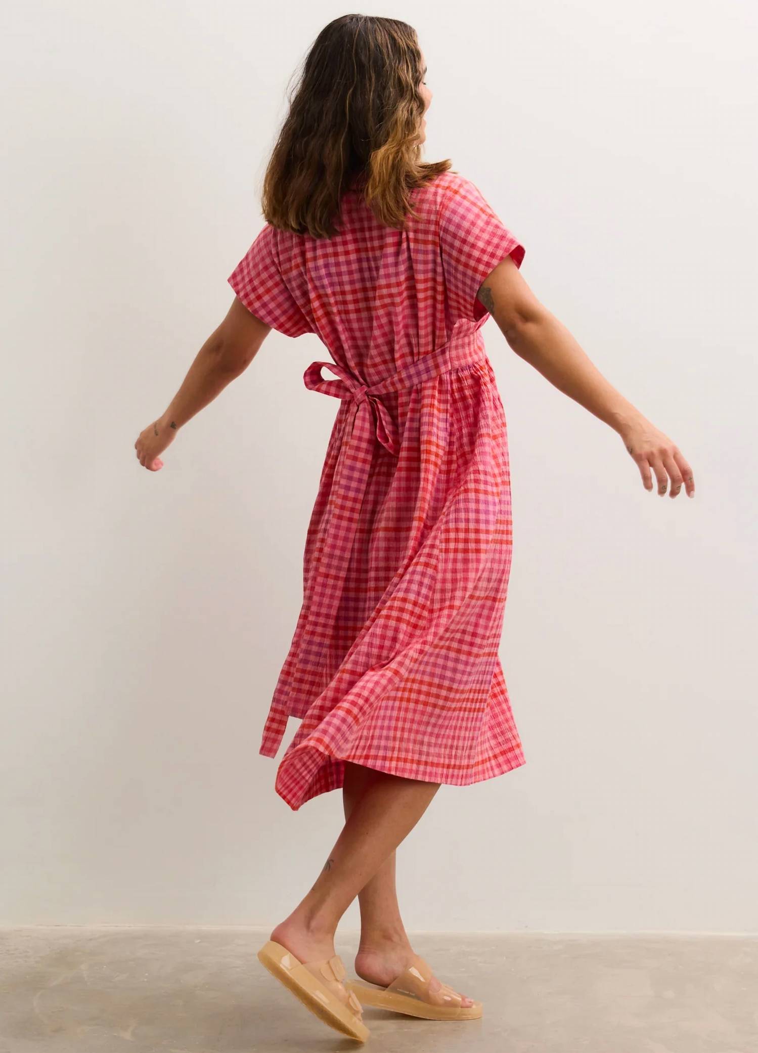 Hatch - Plaid Carolina Dress - Maternity