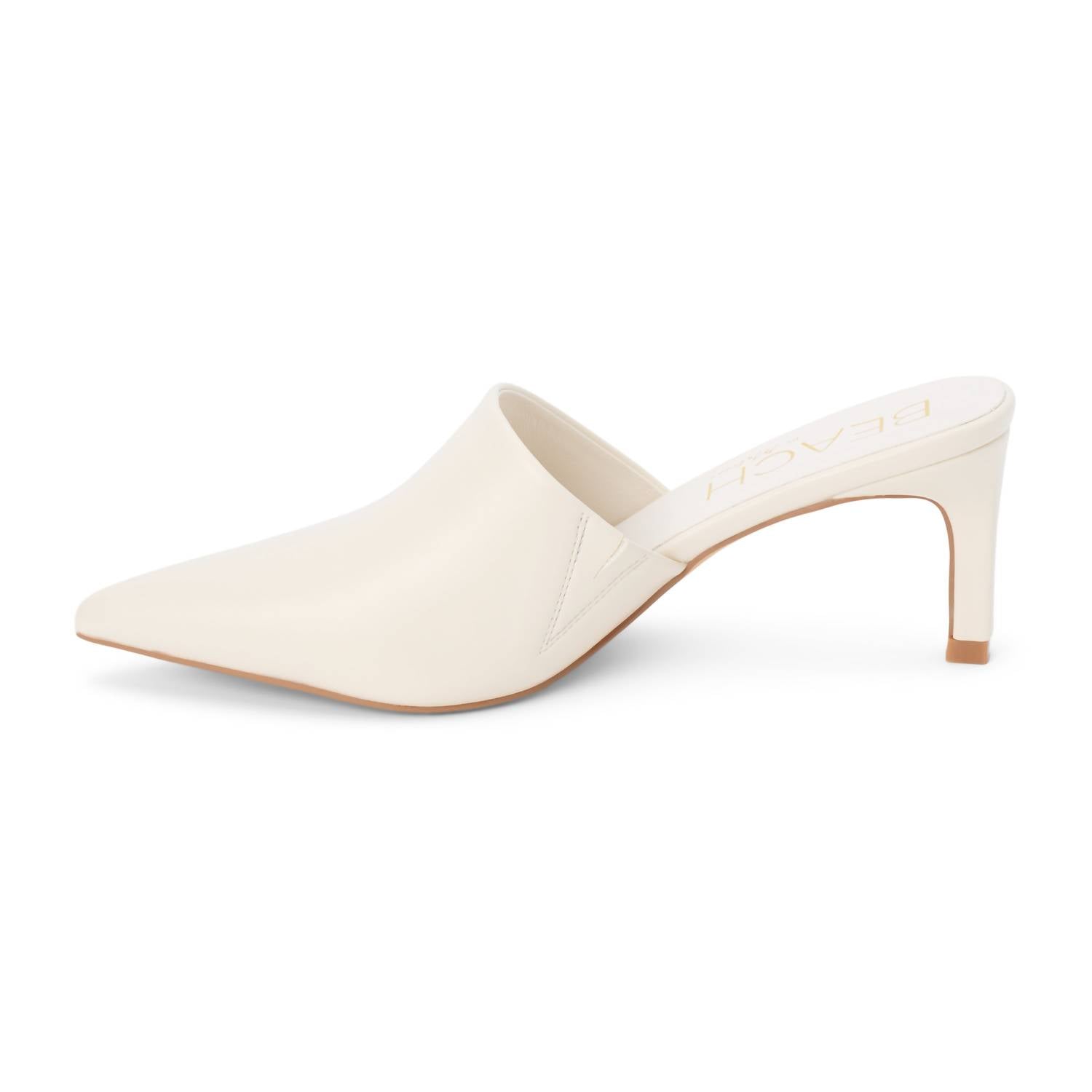 Matisse Women's Garrett Heeled Mule in ivory - women's shoe - alternate view