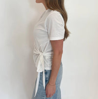 Nation Ltd - Vincent Side Tie T-shirt