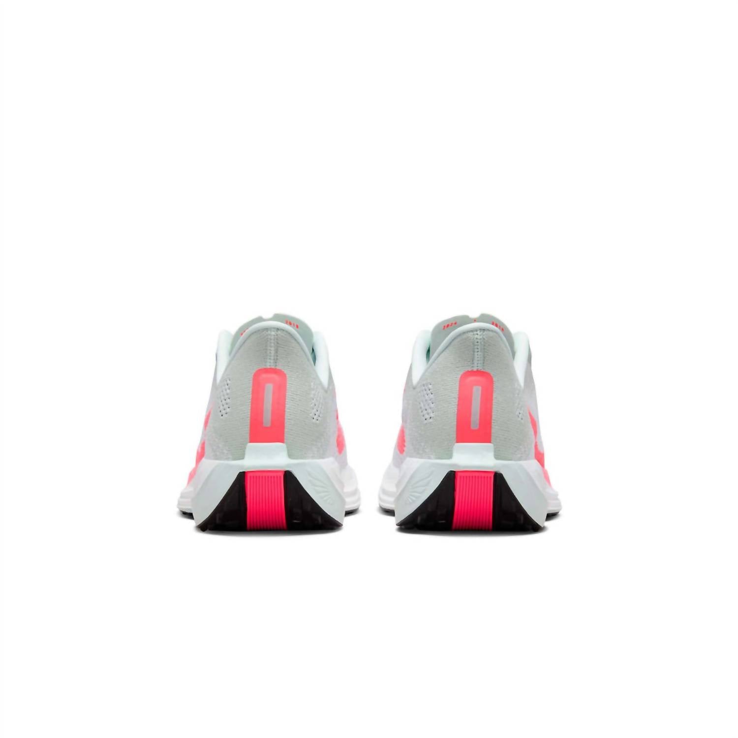 NIKE Women's Pegasus Plus Shoe in barely grey hot punch white black - women's shoe - view 4