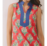 Tcec - Sophia Floral Print Mini Dress
