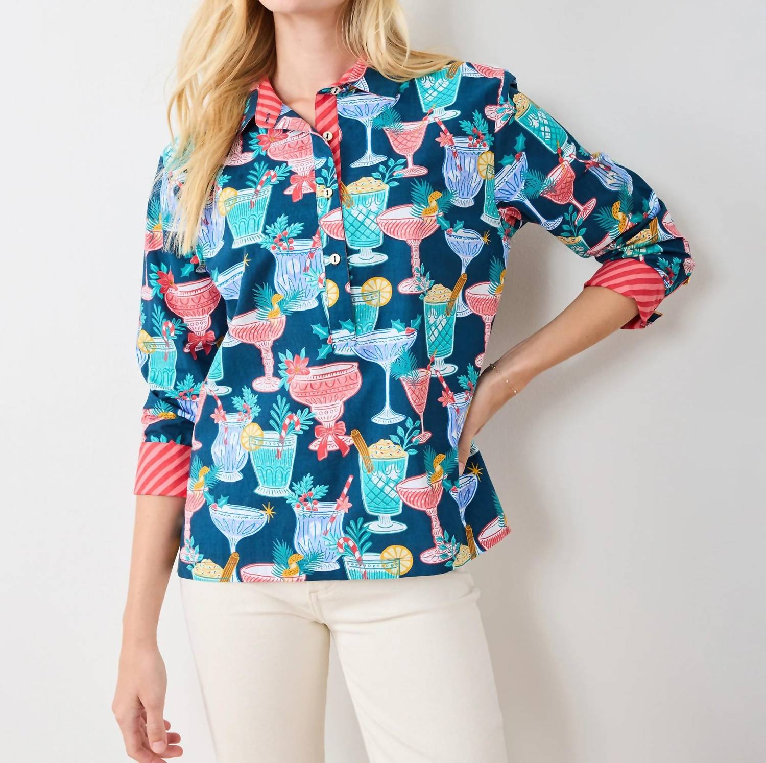 Printfresh - Basic Bliss Blouse