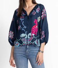 Johnny Was - HARLYN BUTTON FRONT BLOUSE