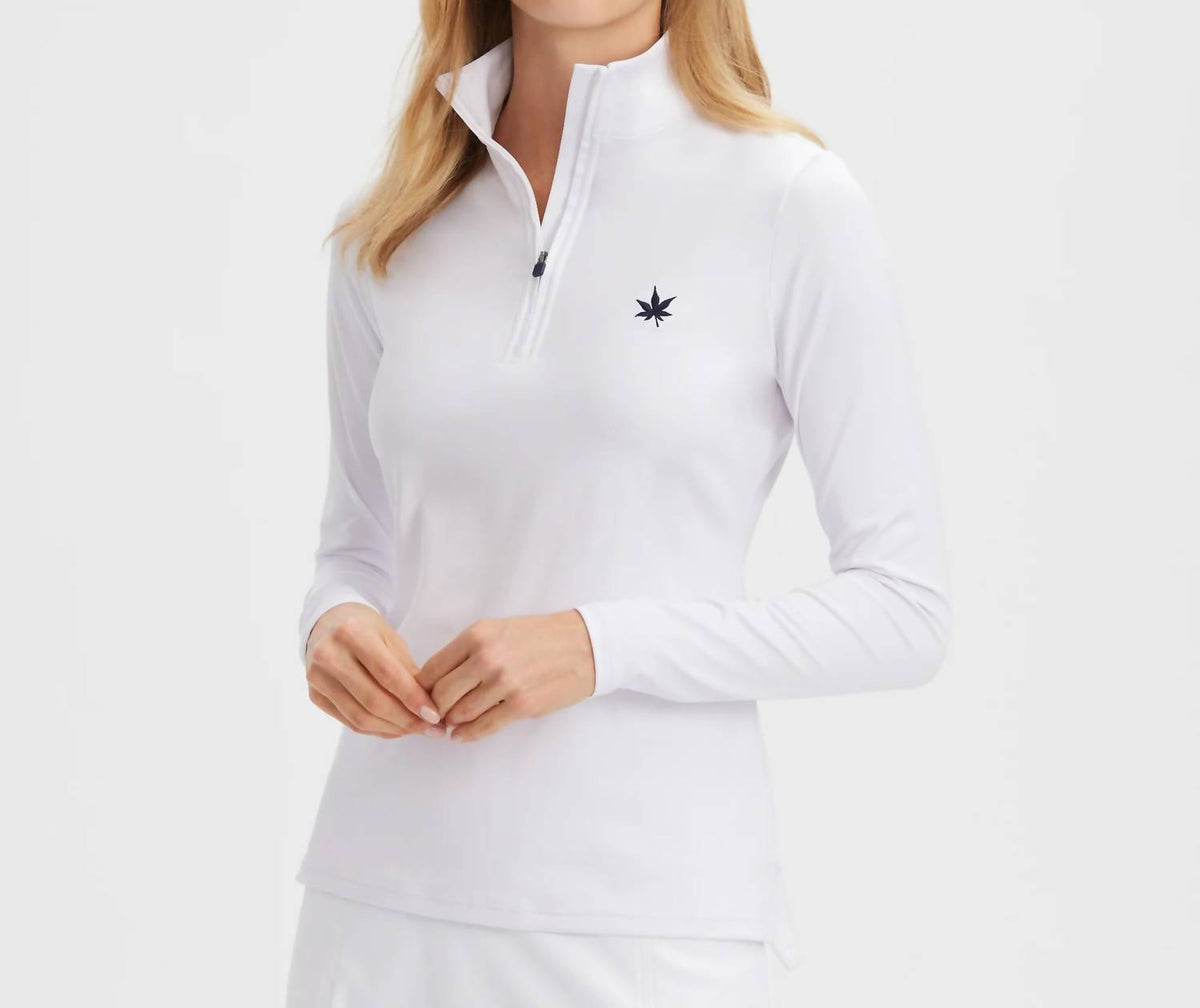 Boast - Mock Neck 1/4 Zip Sweatshirt