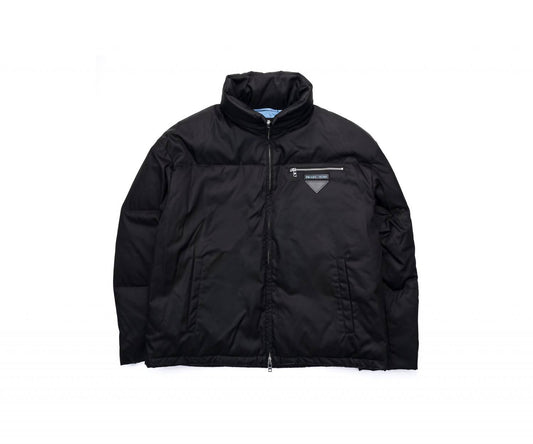 Prada - Puffer Jacket With Contrast Lining