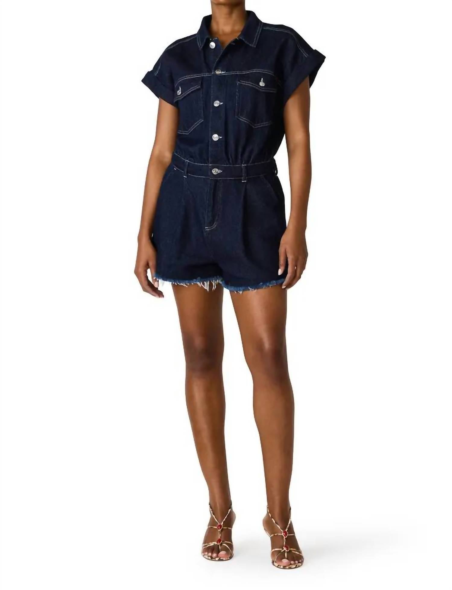 Steve Madden - Calliope Denim Romper