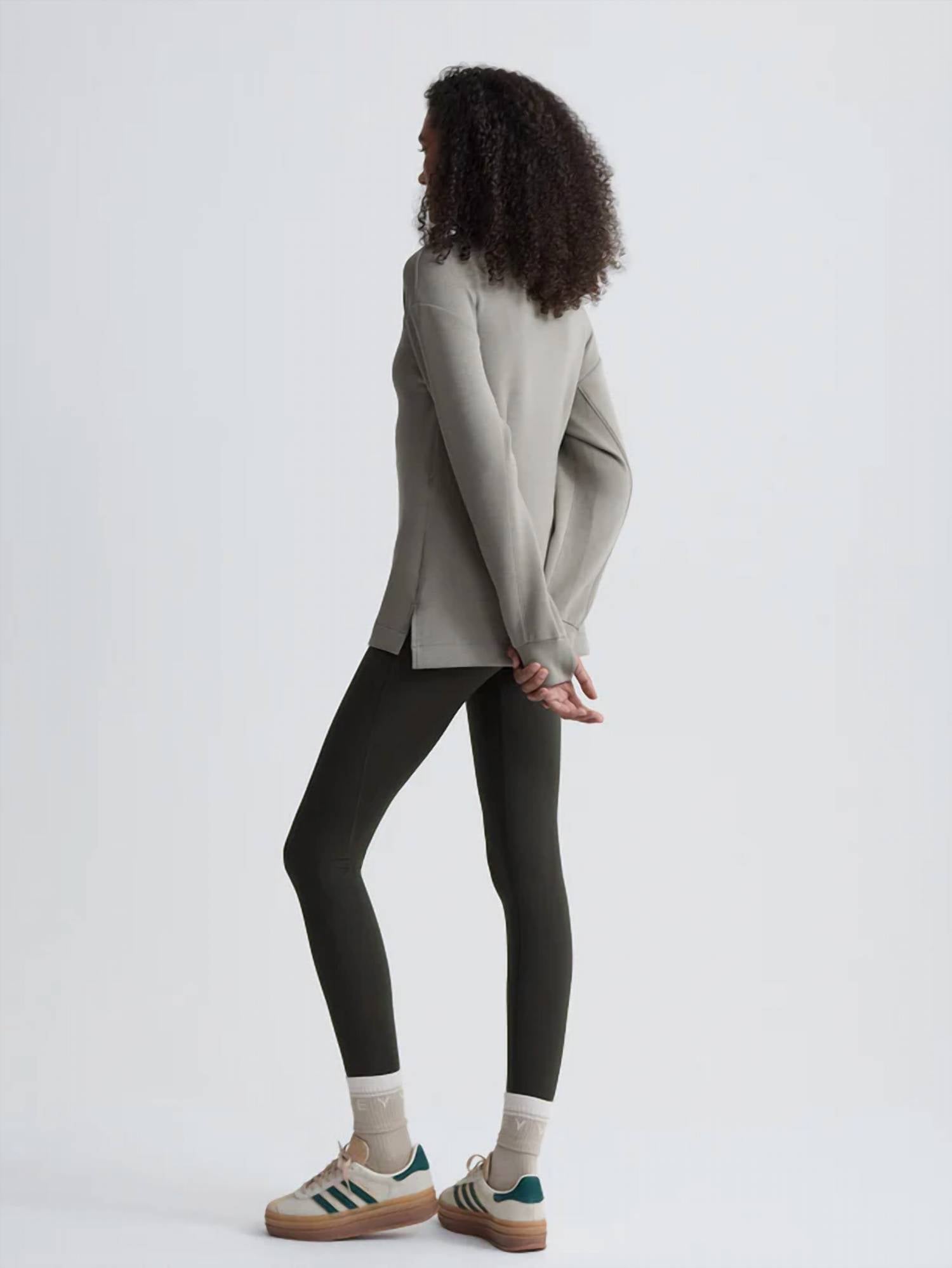Varley - Cleo Half Zip Midlayer Tee Top