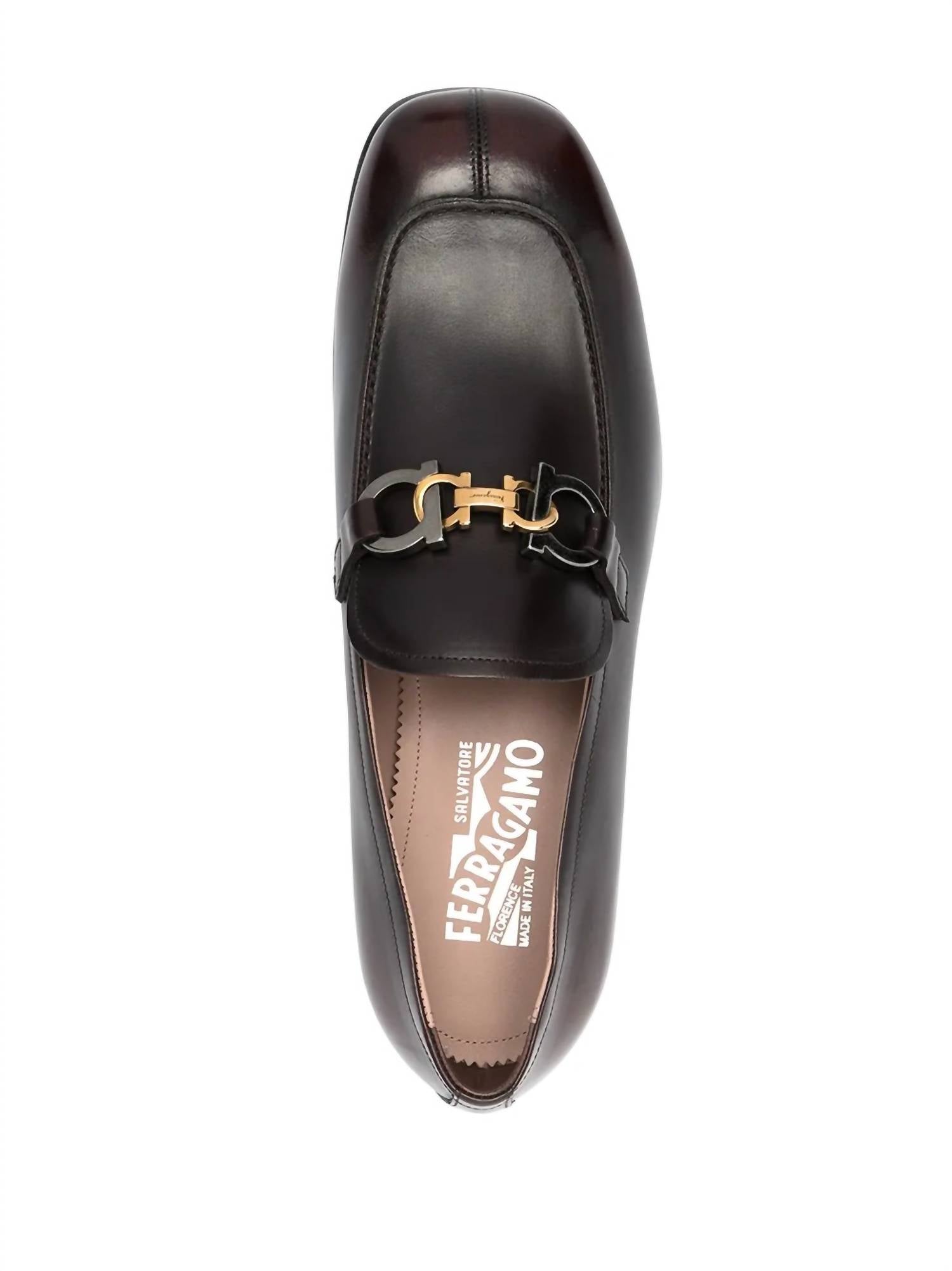Salvatore Ferragamo - Men's Gancini Square Toe Loafers