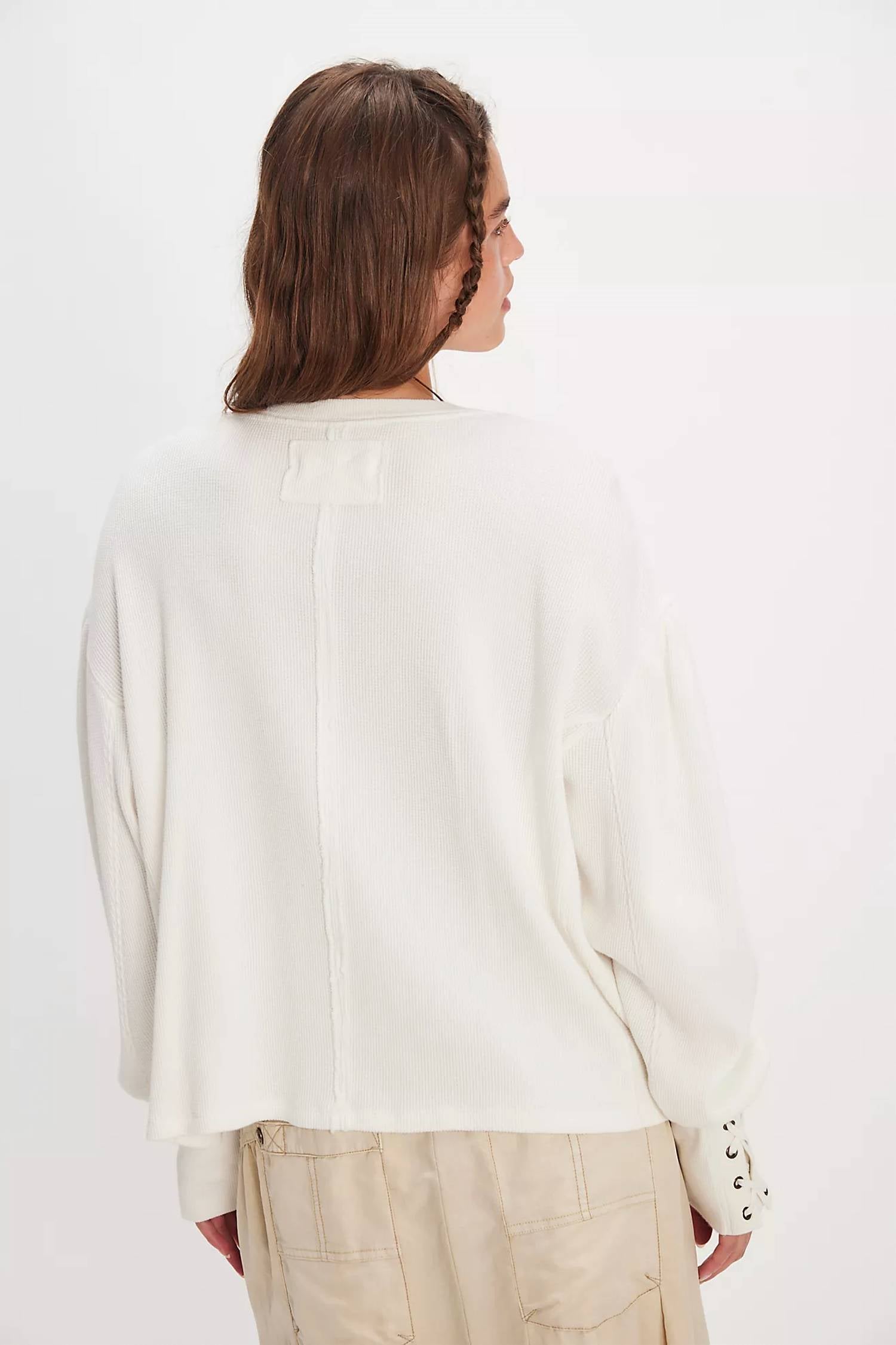Free People - Lapis Cuff Long Sleeve Top