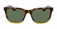 Dragon Alliance Men's Burgee Sunglasses in shiny tortoise gradient - men's accessory - detail view