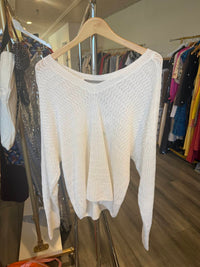 Brochu Walker - Women's Leia Open Stitch Vee Sweater