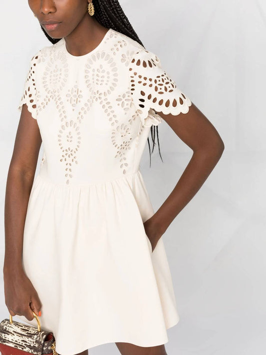 Valentino - Broderie Anglaise Dress