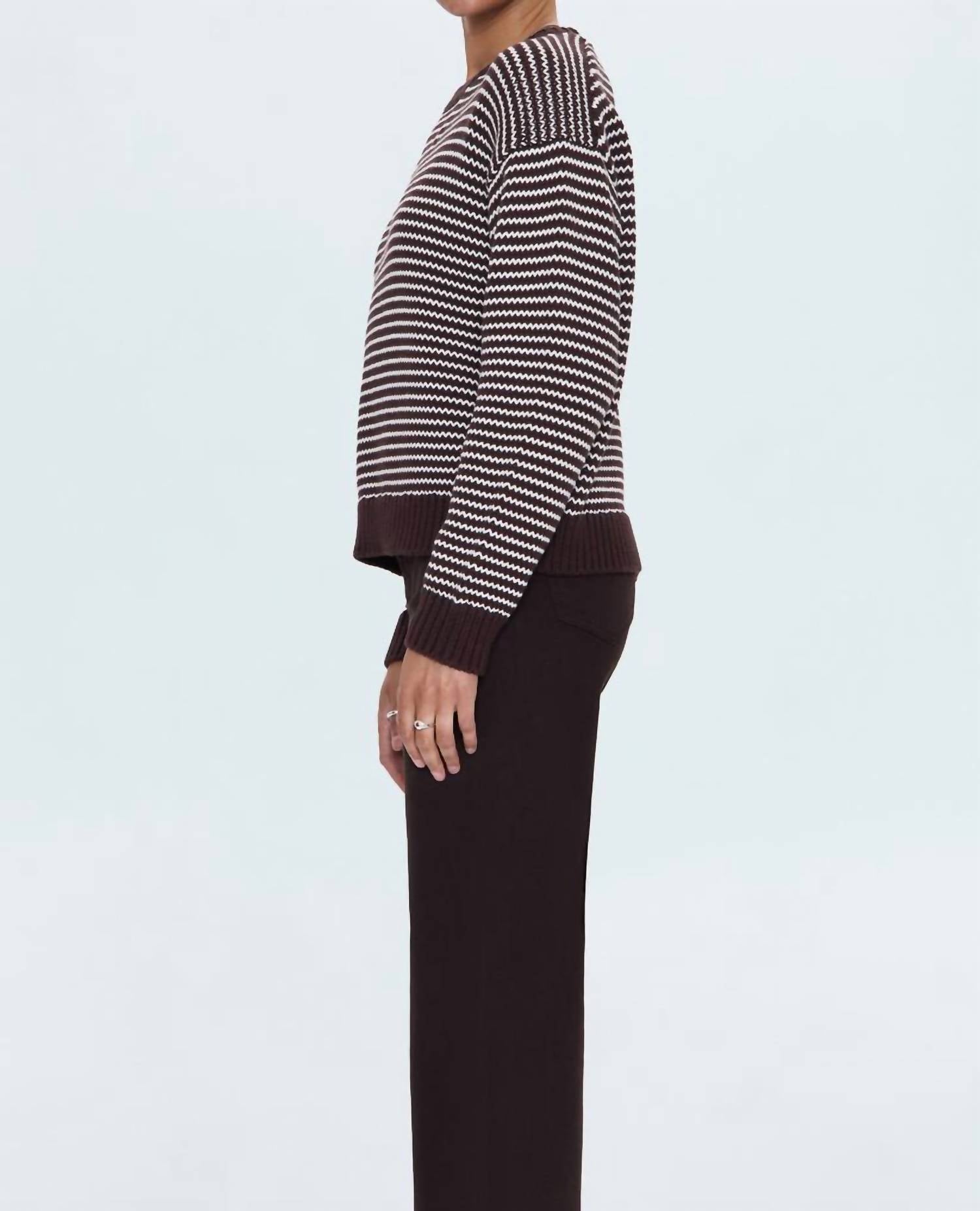 Pistola - Aura Relaxed Crew Neck Sweater