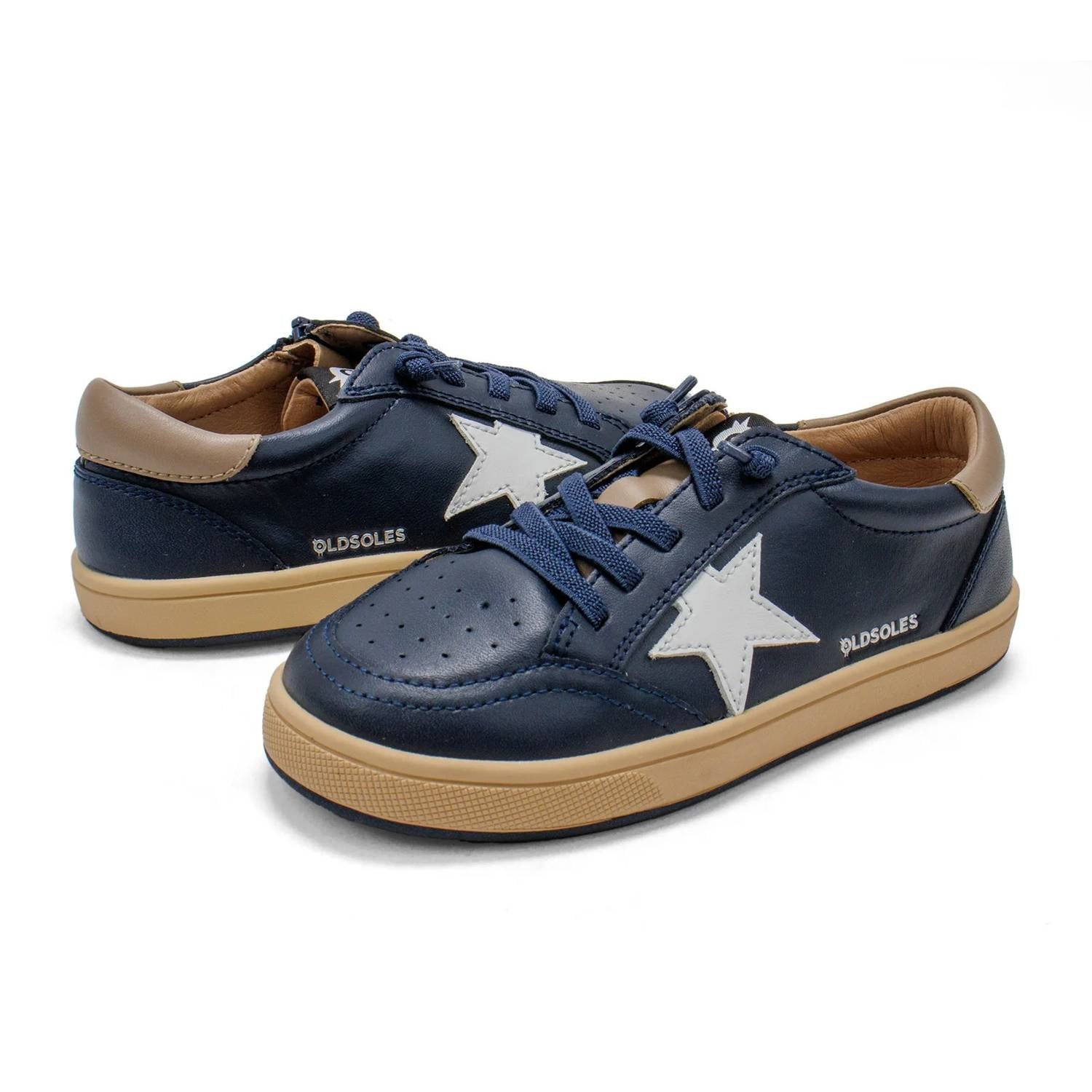 Oldsoles - Boy's Platinum Runner Low Top Sneaker