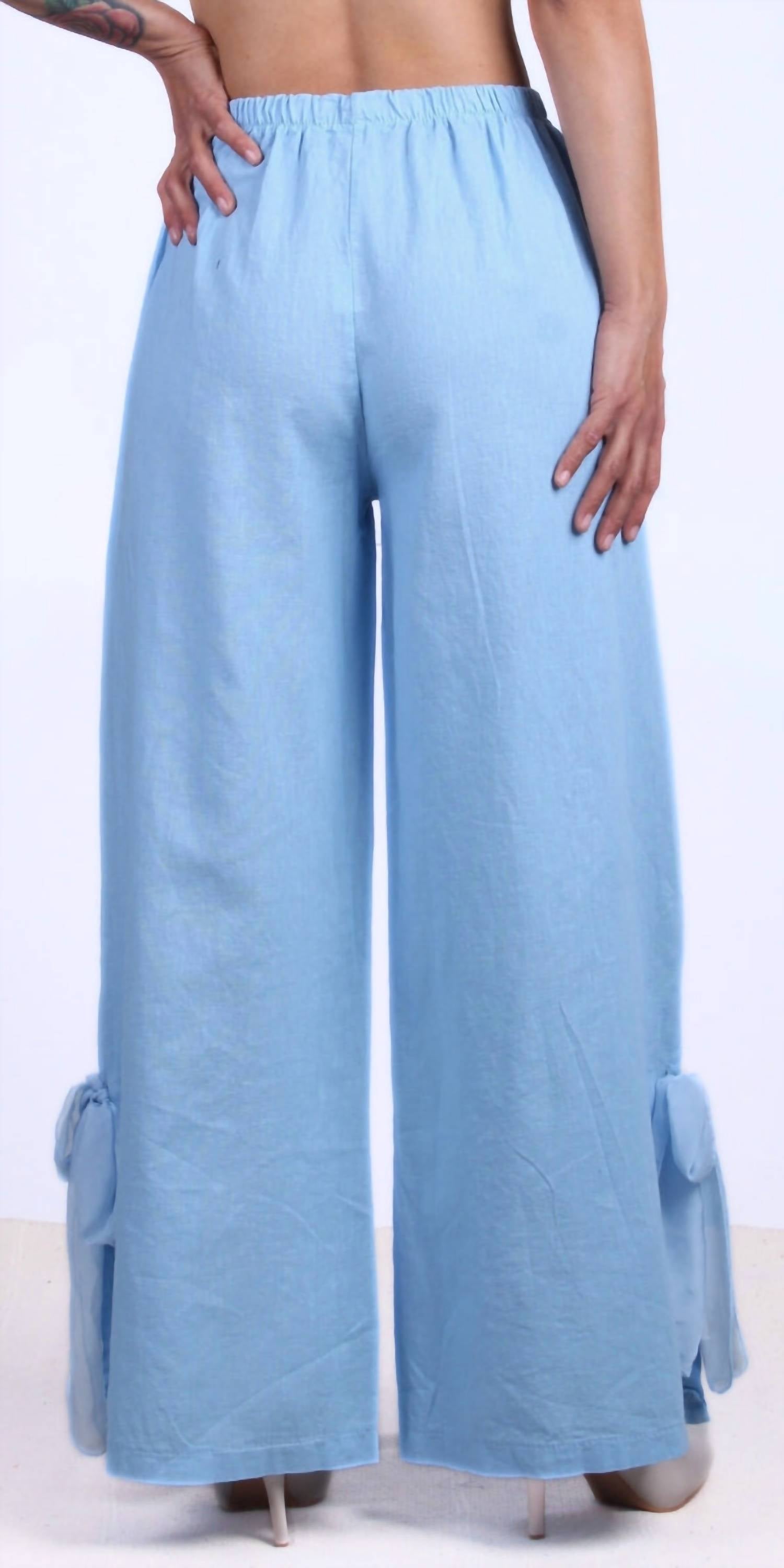 Gigi Moda - Fiocco Linen Pant