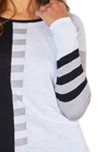 French Kyss - Bold Stripe Sweater