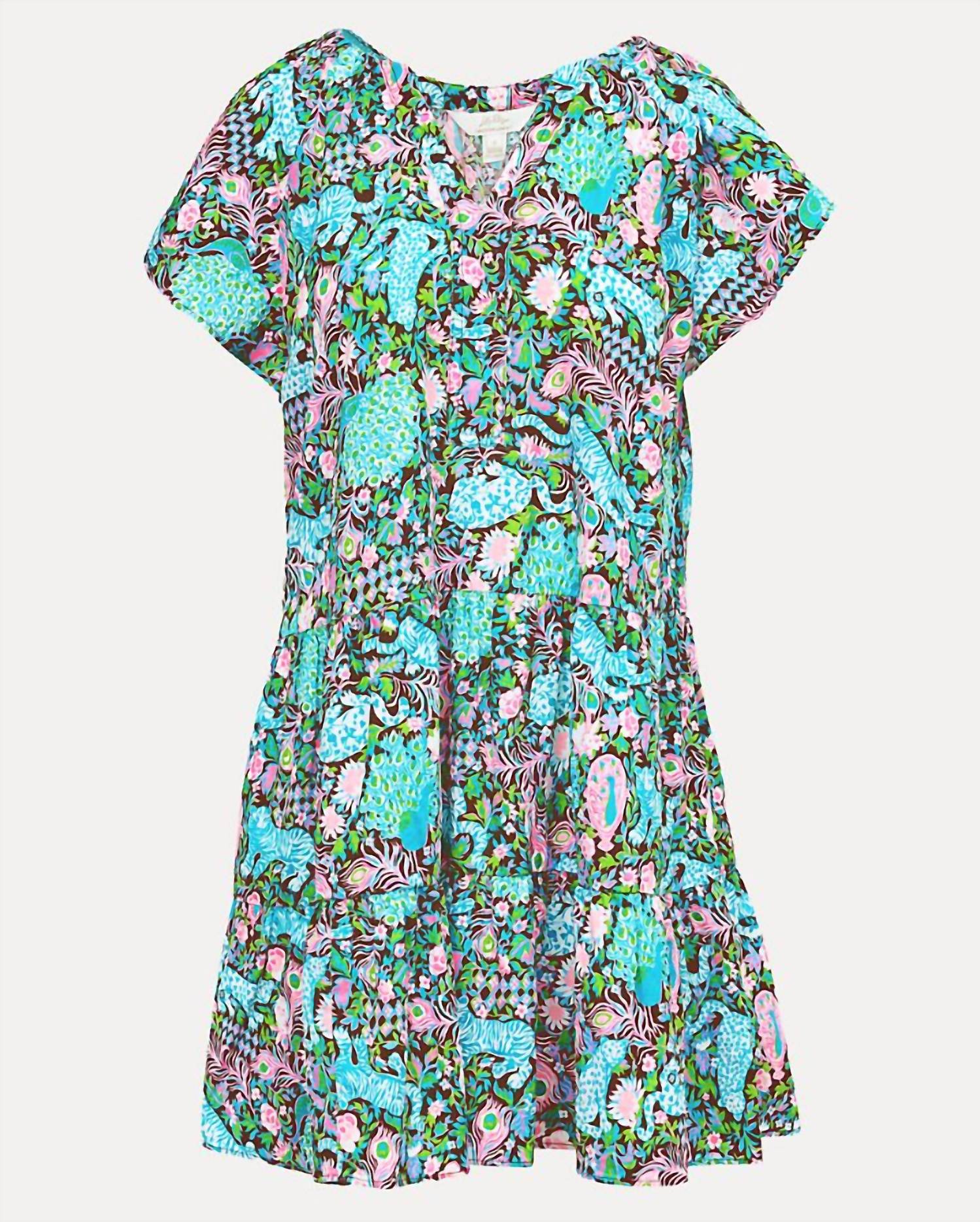 Lilly Pulitzer - Norella Flutter Sleeve Linen Dress