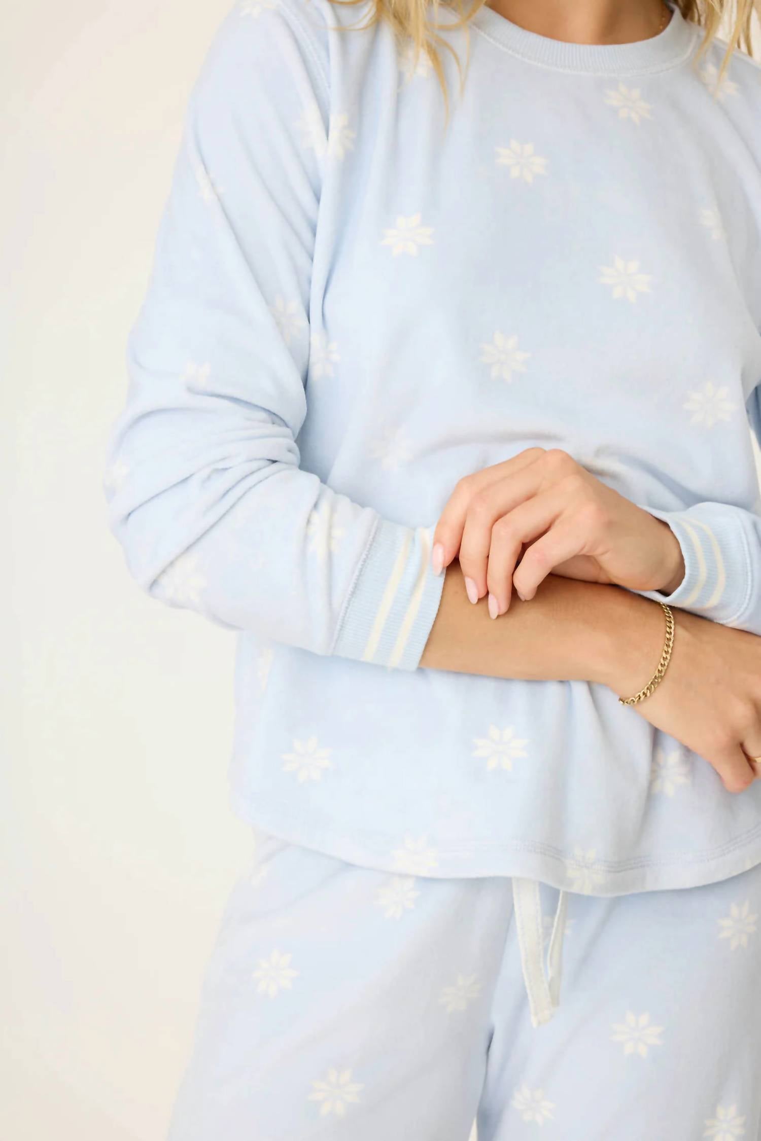 Pj Salvage - Après All Day Velour Long Sleeve Top