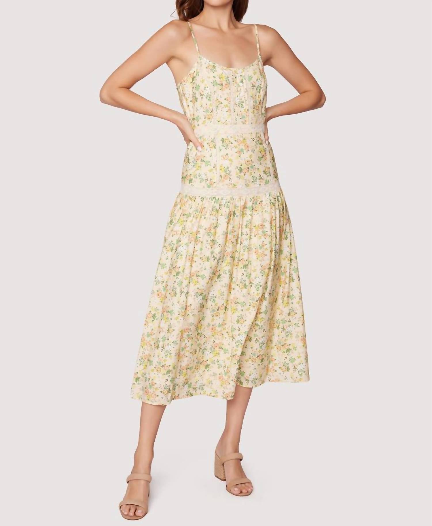 Lost + Wander - Earth Angel Midi Dress