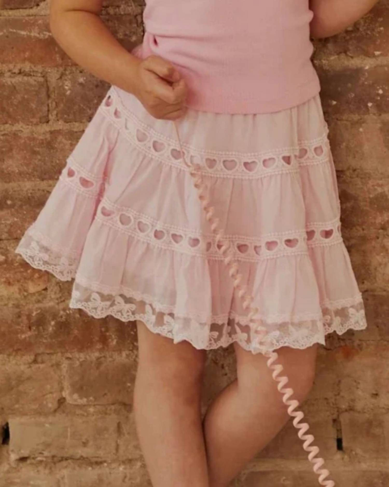 Theme - Girls Sofia Mini Skirt