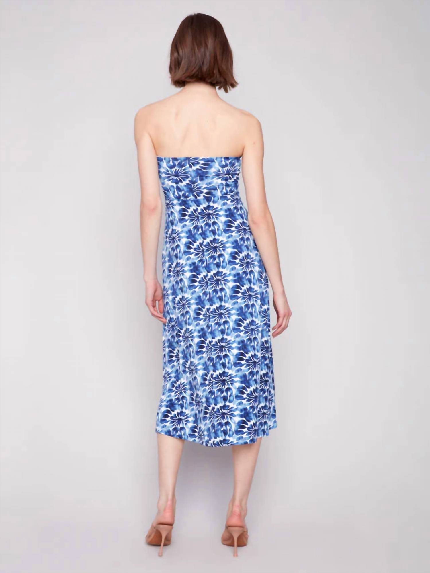 Charlie B - Removable Straps Two Way Midi Skirt And Dress