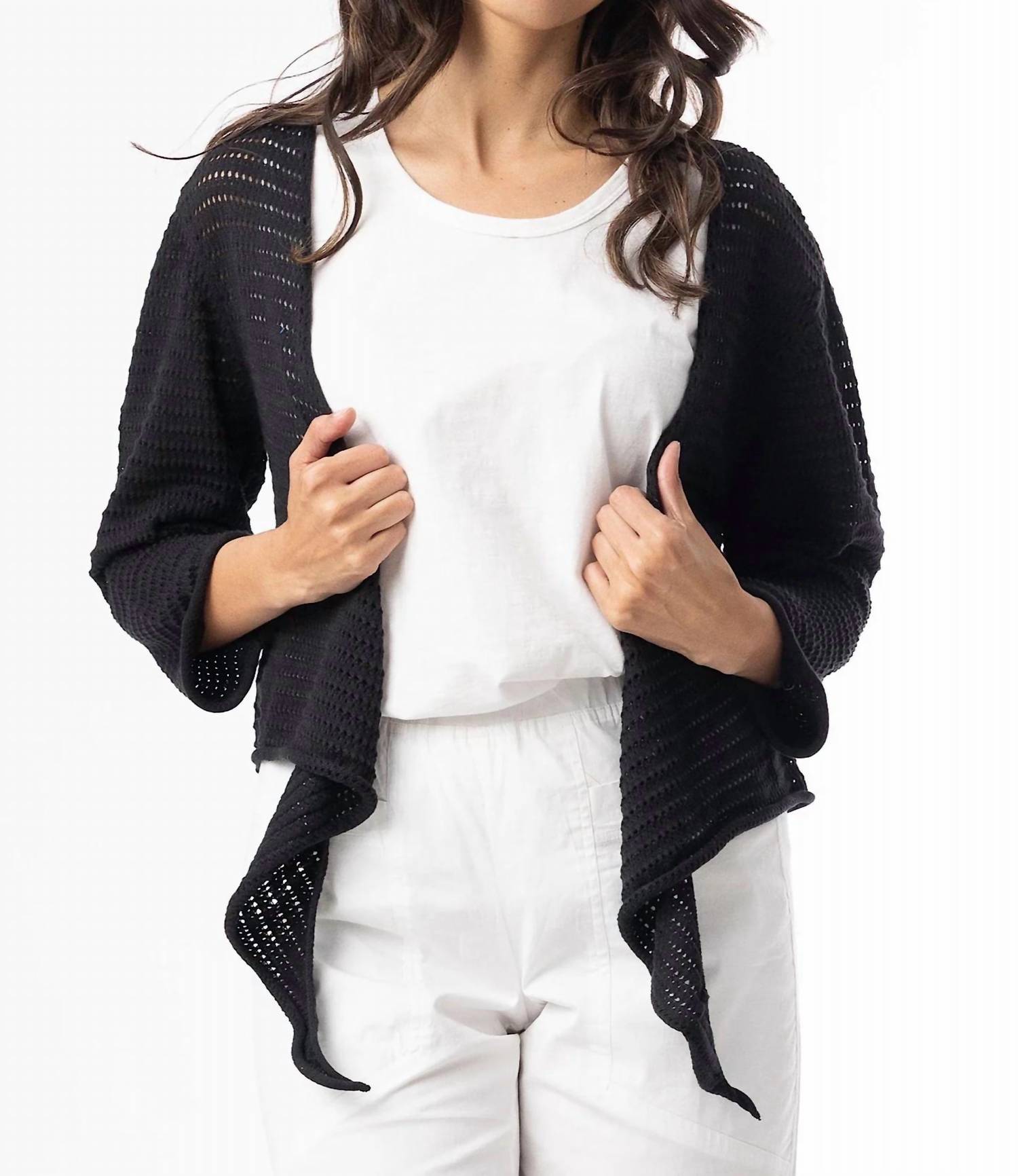 Orientique - Knit Essentials Tie Shrug
