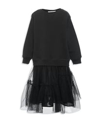 Sea - Girl's Rory Tulle Sweatshirt Dress