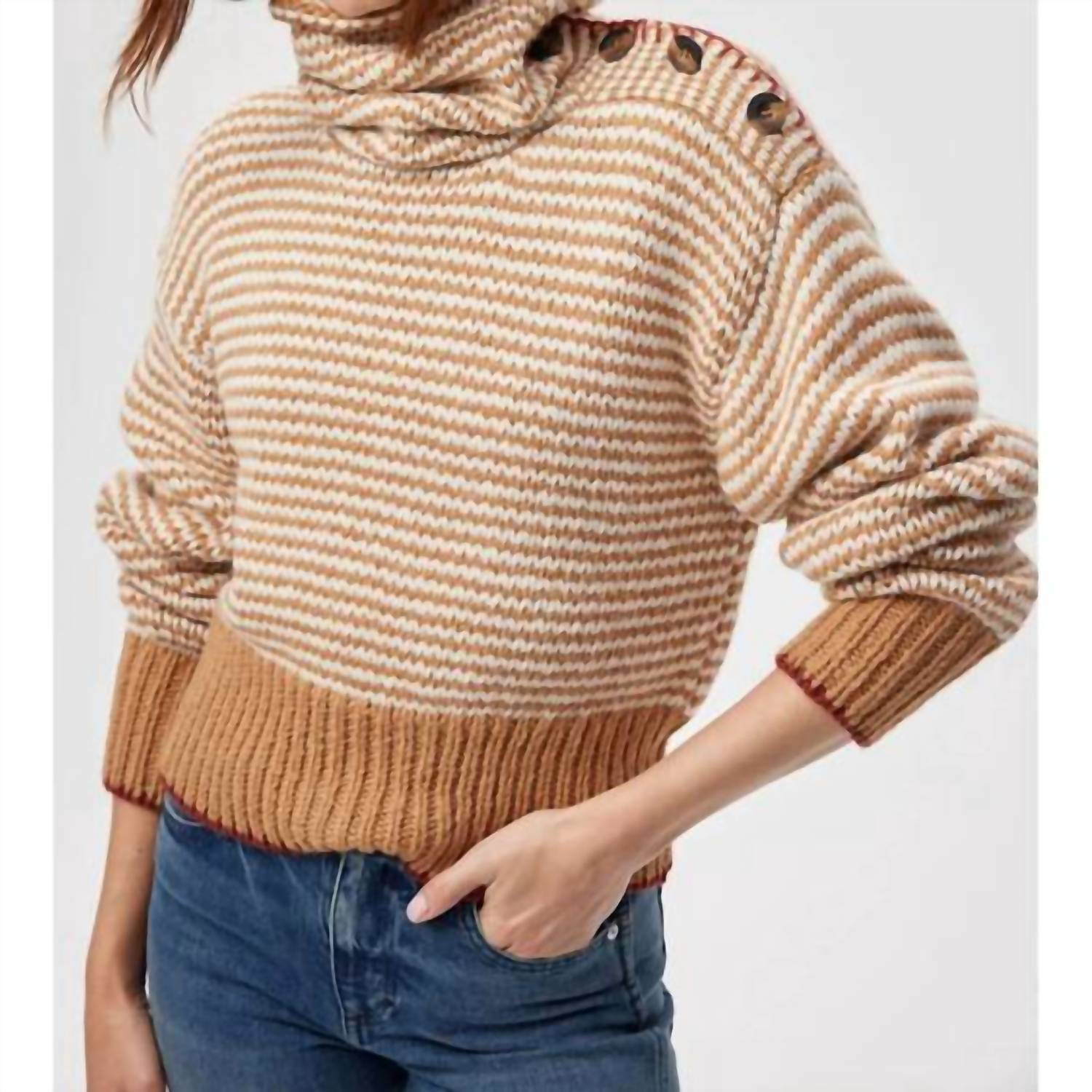 Amo - Stefania Alpaca & Wool-blend Sweater
