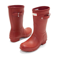 HUNTER Women's Original Short Rain Boots in military red - women's shoe - view 5