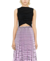 Versace - Gathered Sleeveless Top