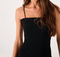 Dress To - Cotton Cropped Lastex Dress