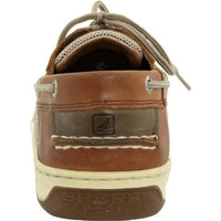 Sperry Men's Billfish Shoe in dark tan - men's loafer - detail view