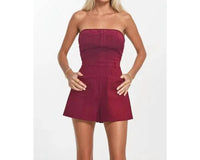 Wisteria Lane - Reagan Denim Tube Romper