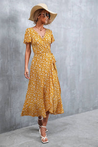 Annva Fashion - Midi Wrap Dress