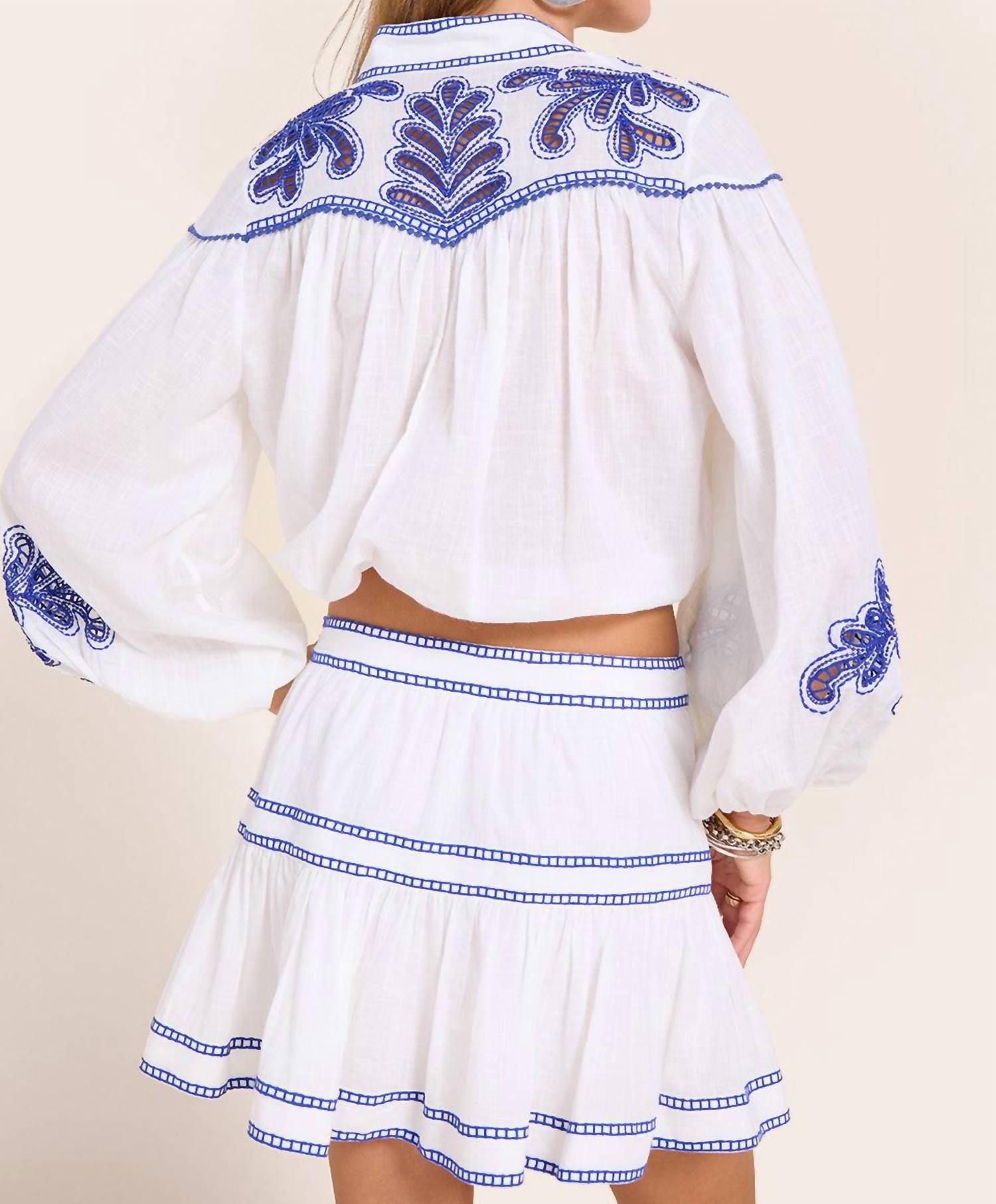 Scarlett Poppies - Zilleno High Collar Top