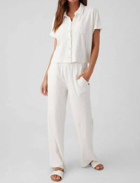 Sol Angeles - Terry Wide Leg Pants