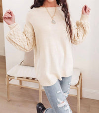 Bubbly B Sweater