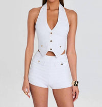 Retrofete - Tinsley Bandage Knit Vest