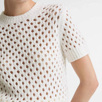 Vince - Honeycomb Boxy Tee