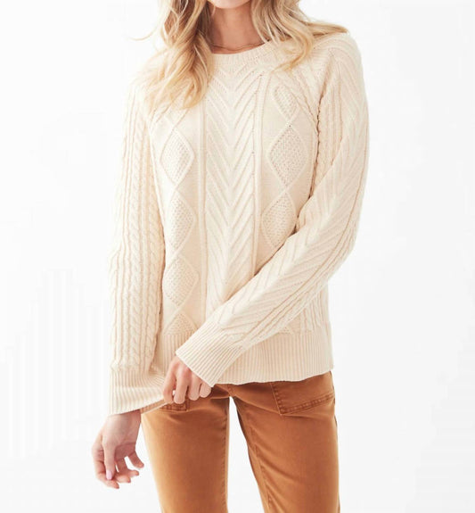 A-Line Cable Sweater