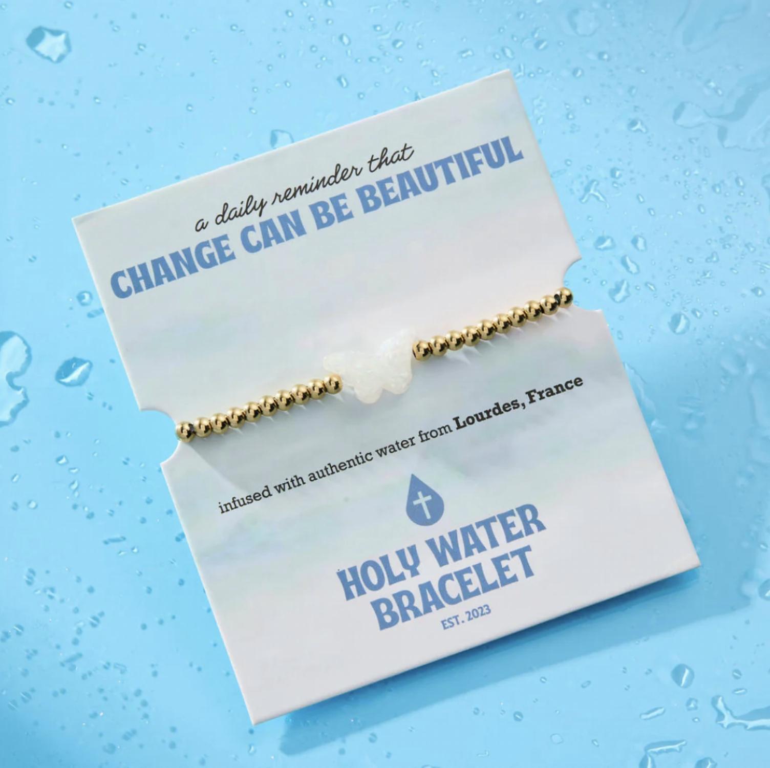 Holy Water Bracelet - Women's Butterfly Bracelet
