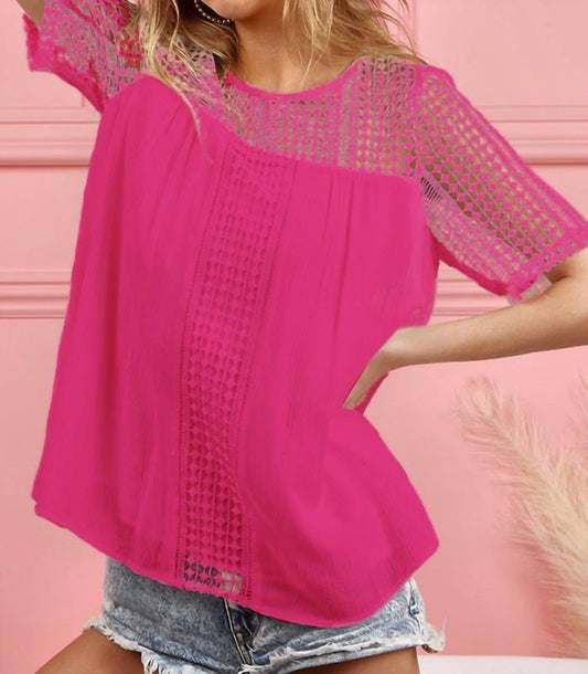 Bibi - Krista Short Sleeve Top