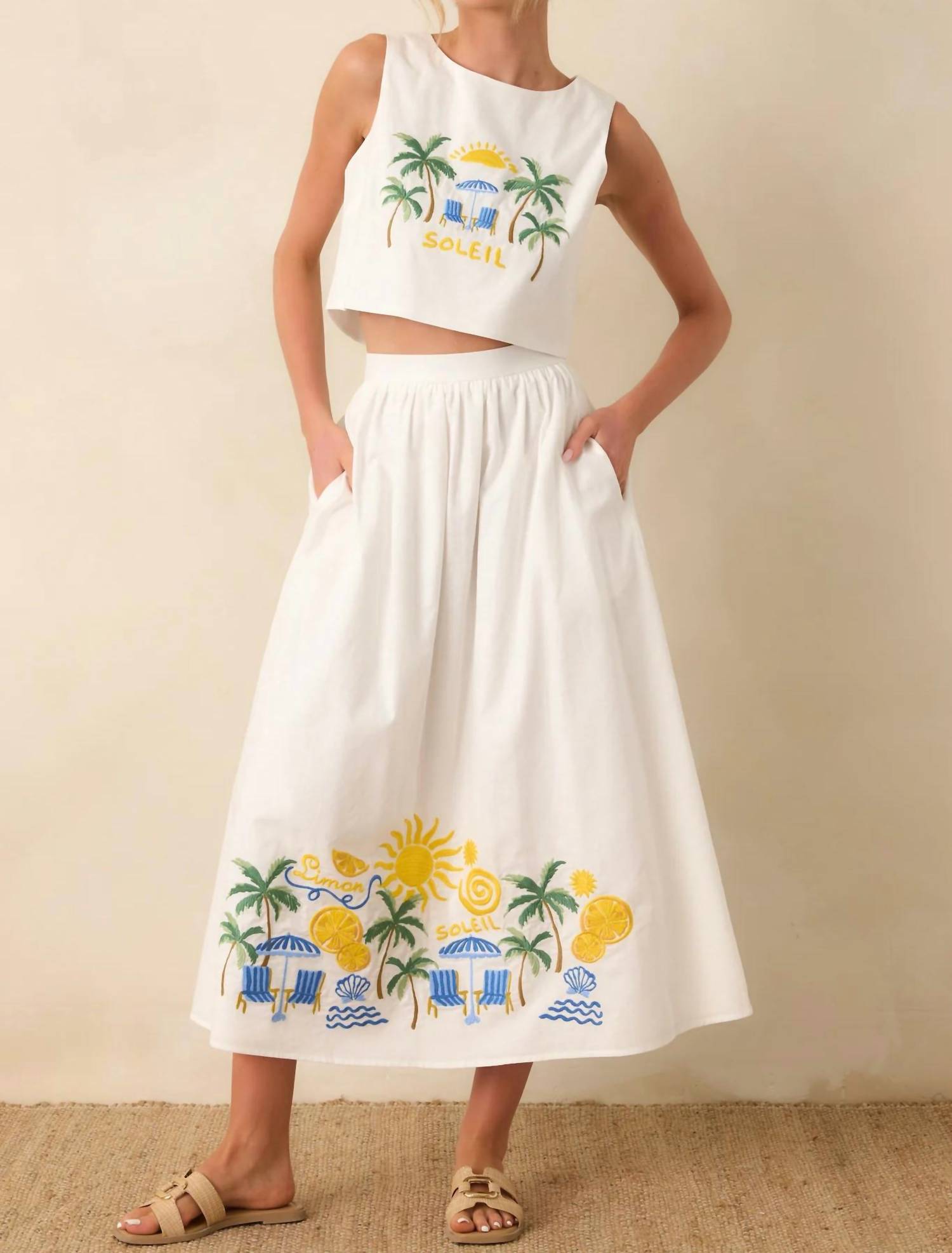 Prosperina - Paradena Midi Skirt