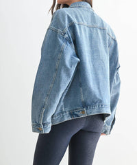 Mono B - Boxy-cut Denim Jacket